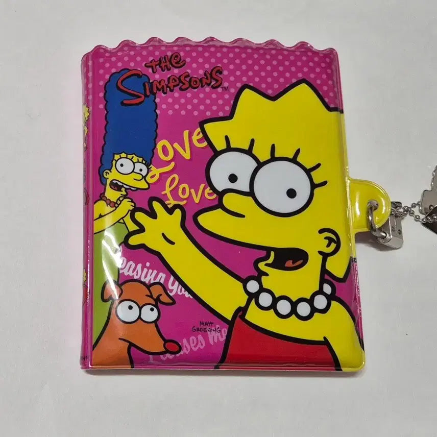 [BUNJANG] The Simpsons Classic Key Diary / 고전 심슨 열쇠 다이어리