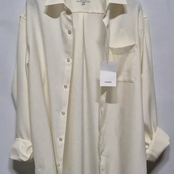 [BUNJANG] LEARVE Ivory Shirt M / LEARVE 아이보리 셔츠 M