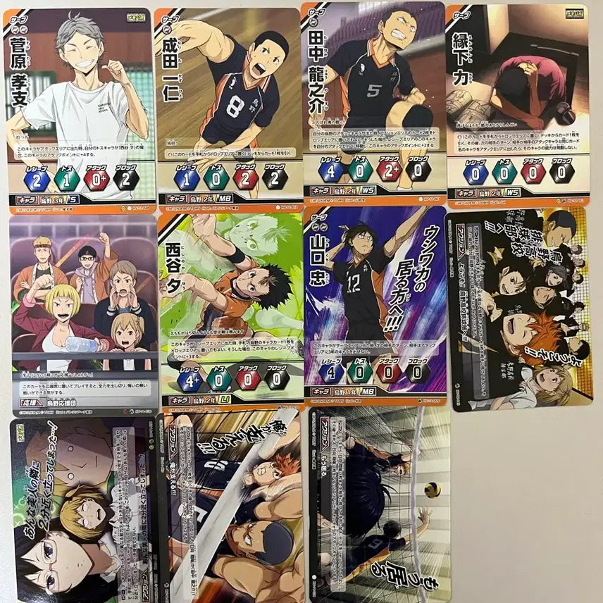 [BUNJANG] Haikyuu!! Merchandise Bundle (Stuffed Toy, Acrylic Keychain, Badges) / 하이큐 굿즈 일괄 판매