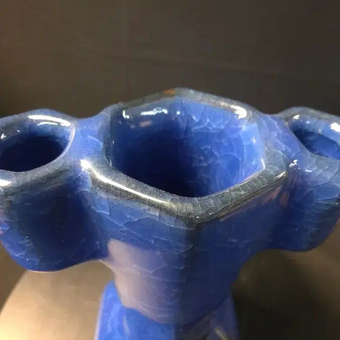 [BUNJANG] Celadon Three-Handled Vase with Jeran Glaze / 260605-4 제람유 육룽 삼구병