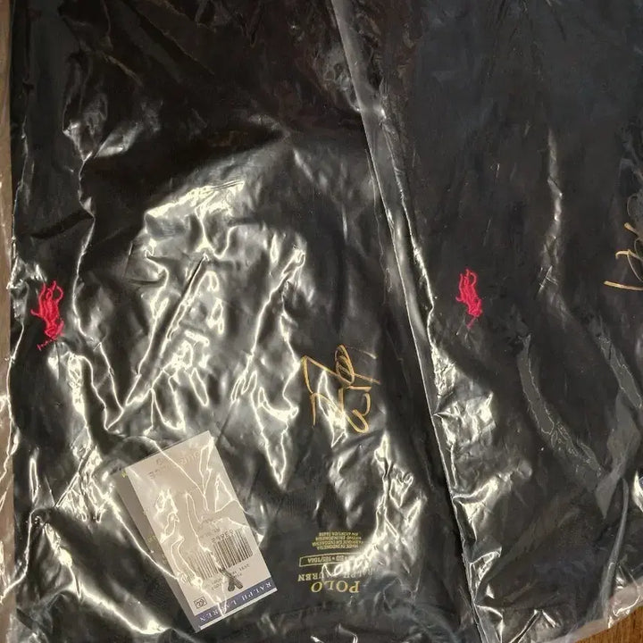 [SOLD OUT] 폴로 랄프로렌 pk 반팔티 블랙 2장 105