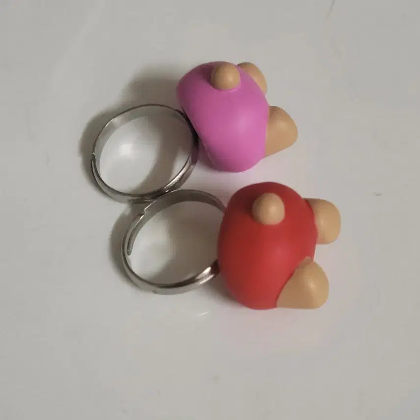[BUNJANG] Hello Kitty Butt Ring Gacha Bundle Set / [일괄] 헬로키티 엉덩이 반지 가챠