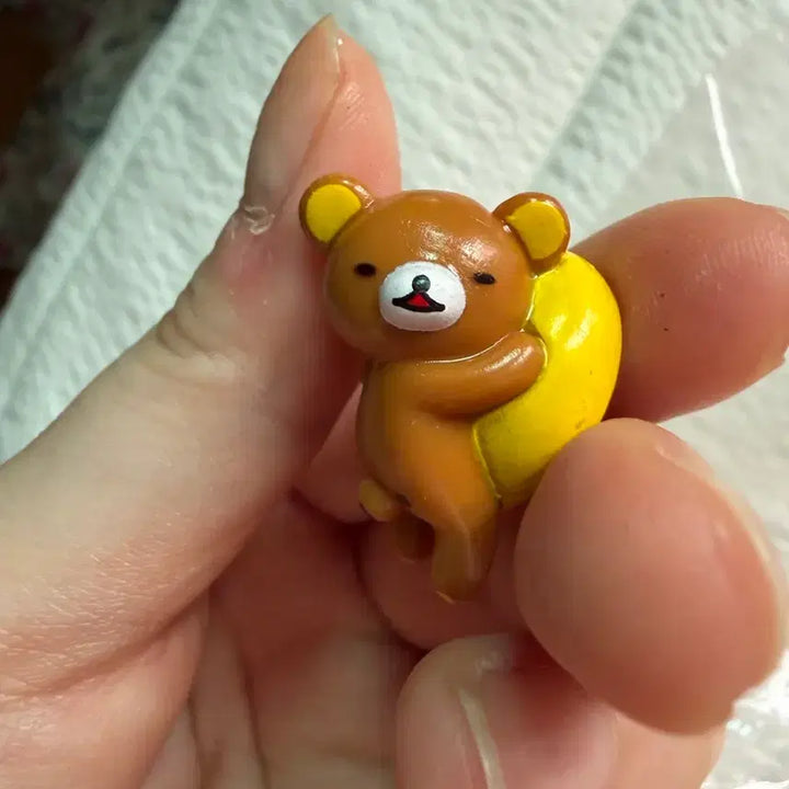 [BUNJANG] Classic Rilakkuma Lying Down Magnet / 고전 누워서 자고 있는 리락쿠마 마그넷