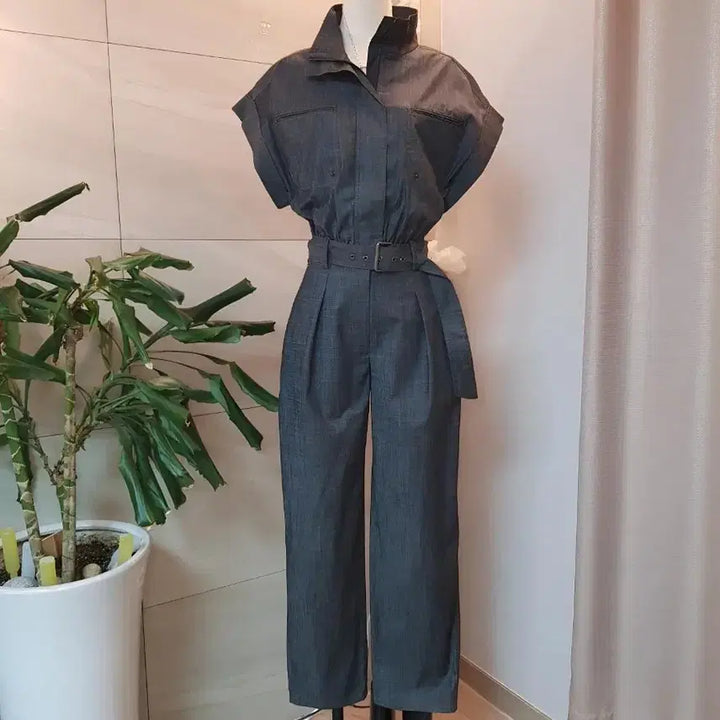 [BUNJANG] MICHAA Denim Jumpsuit / 미샤 데님 점프슈트
