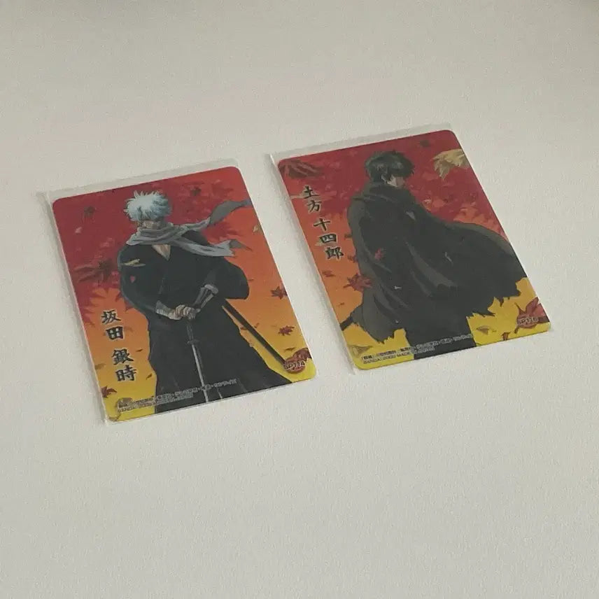 [BUNJANG] Gintama Kintoki Hijikata Clear Card / 은혼 카드 긴토키 히지카타 클리어 클카