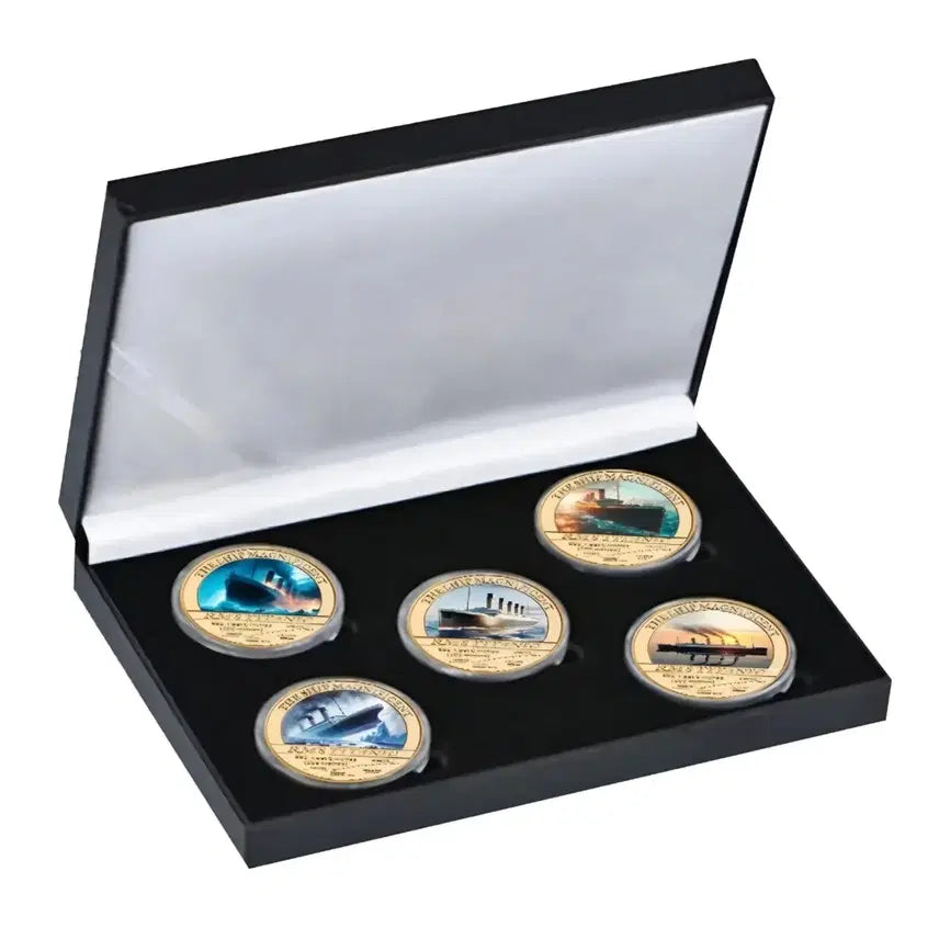 [BUNJANG] Titanic Commemorative Proof Coin Medal Set / 타이타닉호 기념 프루프 주화 메달 세트