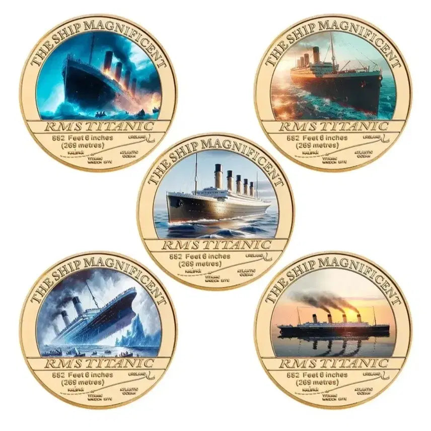 [BUNJANG] Titanic Commemorative Proof Coin Medal Set / 타이타닉호 기념 프루프 주화 메달 세트