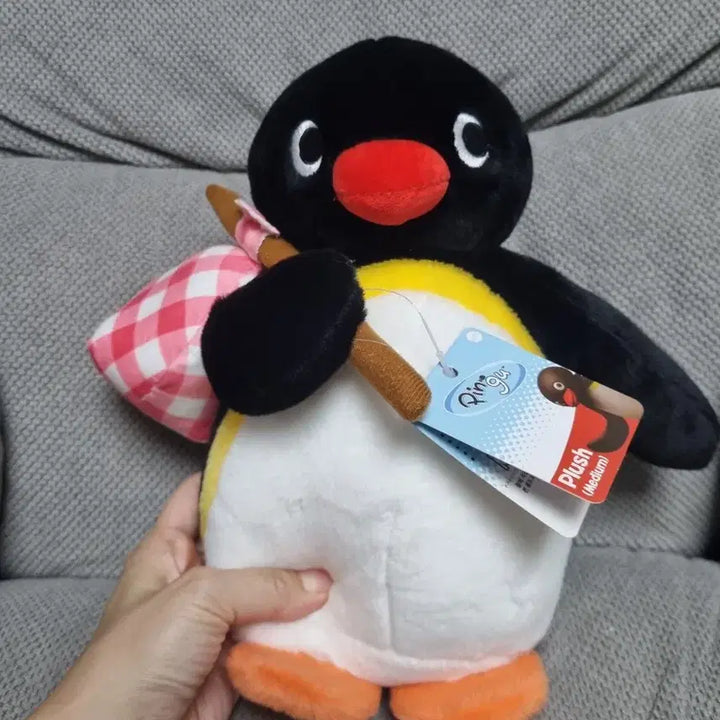 [BUNJANG] Pingu Bottari Medium Standing Doll 27cm / 핑구 보따리 중형 스탠딩 27cm 인형