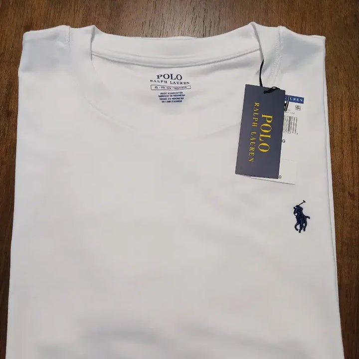 [SOLD OUT] 폴로 랄프로렌 흰색 반팔 pk 티셔츠 XL/TG