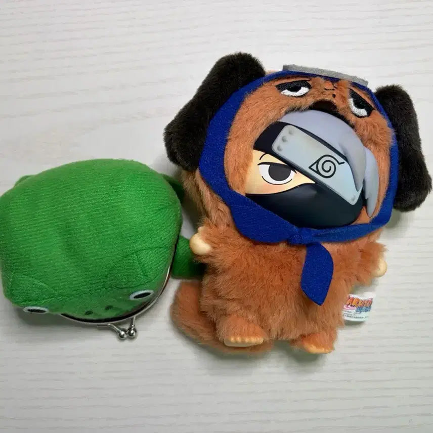 [BUNJANG] Naruto Konoha Kakashi &amp; Naruto Frog Wallet Bundle Set / 나루토 나부부 카카시 &amp; 나루토 개구리 지갑 일괄