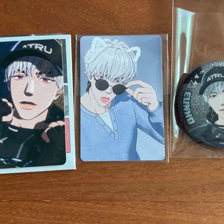 [BUNJANG] PLAVE Eunho 50,000 KRW Can Badge Photocard Pack / 플레이브 MD 은호 5만원 캔뱃지 포카팩