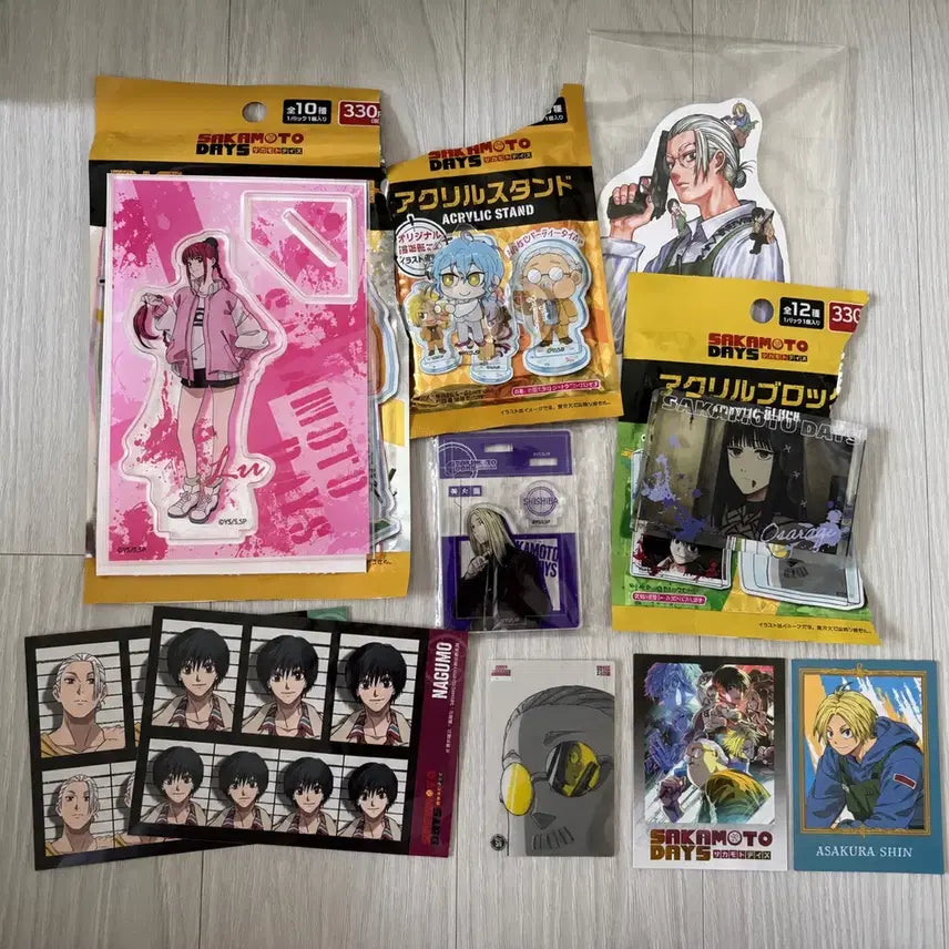 [BUNJANG] Sakaday Goods Bundle Set / 사카데이 굿즈 일괄