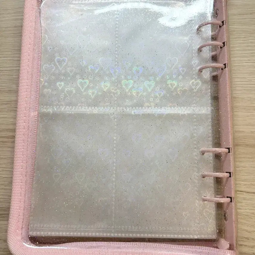 [BUNJANG] Pink 6-Ring Binder / 핑크 6공 바인더