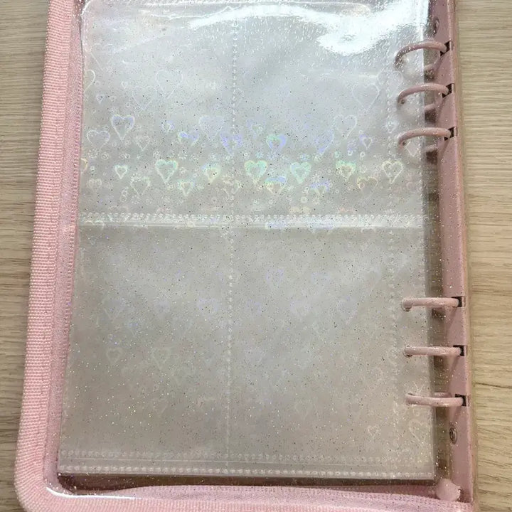 [BUNJANG] Pink 6-Ring Binder / 핑크 6공 바인더