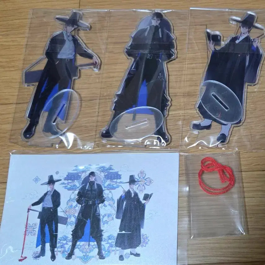 [BUNJANG] Ghost Story Commute Hyunmu Team 1 Grim Reaper Acrylic Stand with Postcard / 괴담출근 현무 1팀 저승사자 아크릴스탠드 엽서포함 판매