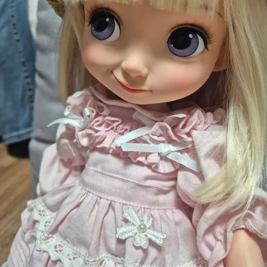[BUNJANG] Disney Baby Doll "Verbenanim" Repaint Doll / 디즈니베이비돌 버베나님리페