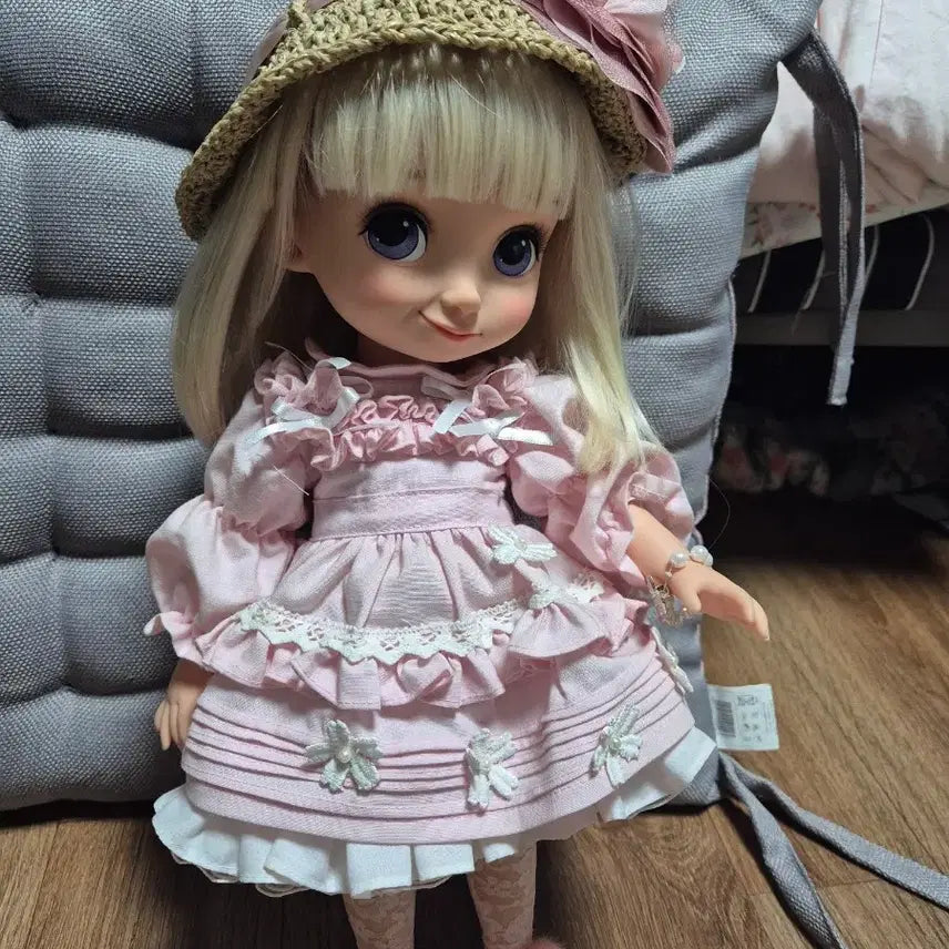 [BUNJANG] Disney Baby Doll "Verbenanim" Repaint Doll / 디즈니베이비돌 버베나님리페