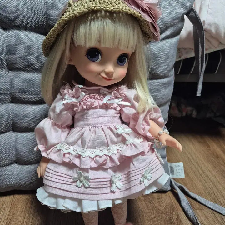 [BUNJANG] Disney Baby Doll "Verbenanim" Repaint Doll / 디즈니베이비돌 버베나님리페