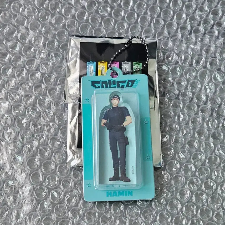 [BUNJANG] PLAVE Mini Charcoal Keyring Hamin / 플레이브 칼파투md 미니어처 키링 하민