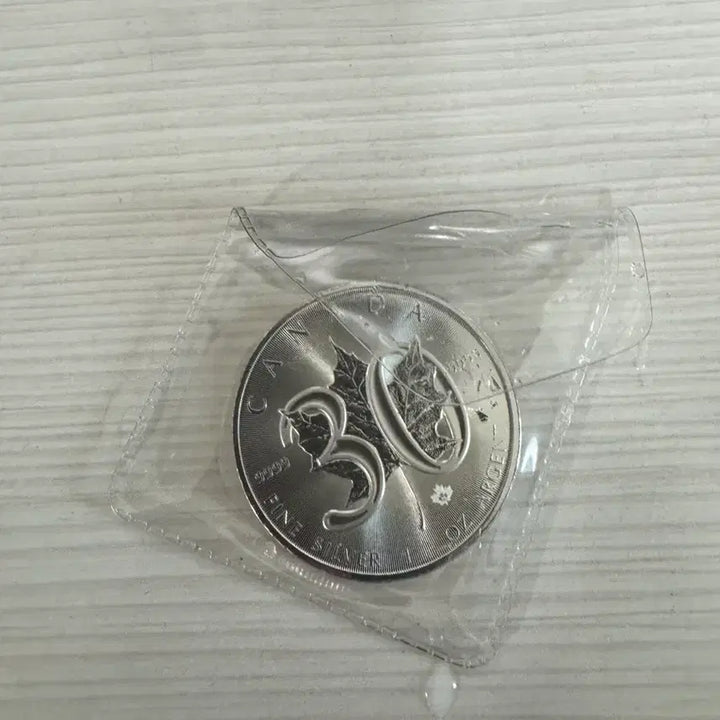 [BUNJANG] Canada Maple 30th Anniversary 1 oz Silver Coin / 1온스 메이플 캐나다 30주년 은화