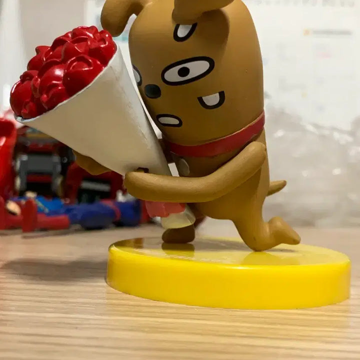 [BUNJANG] Kakao Friends Frodo Flower Bouquet Figure / 카카오프렌즈 프로도 꽃다발 피규어