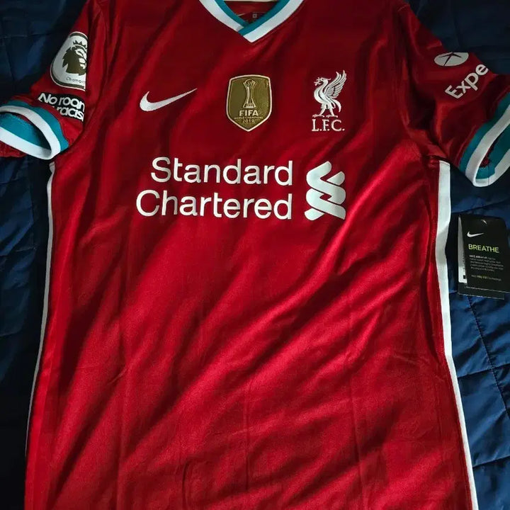 [BUNJANG] Liverpool 2021 Mohamed Salah Player Issue Football Jersey (M) / 리버풀 2021 유니폼 모하메드살라 판매합니다.