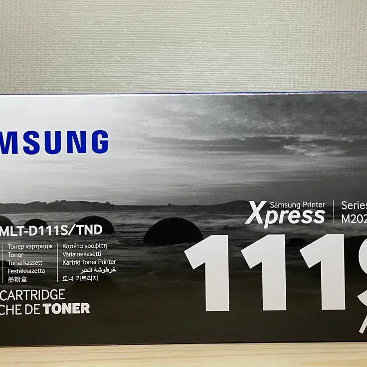 [BUNJANG] Samsung Electronics MLT-D111S/TND Black Toner Cartridge / 삼성전자 MLT-D111S/TND 블랙 토너 카트리지