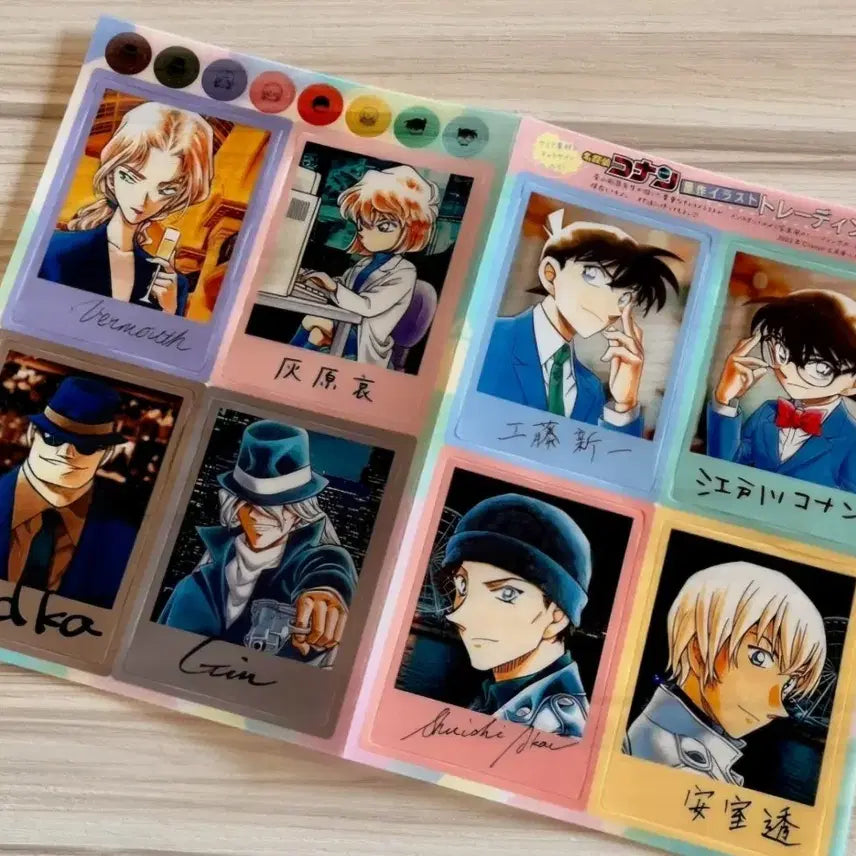 [BUNJANG] Detective Conan Original Illustration Trading Cards / 명탐정 코난 원작 일러스트 트레이딩 카드