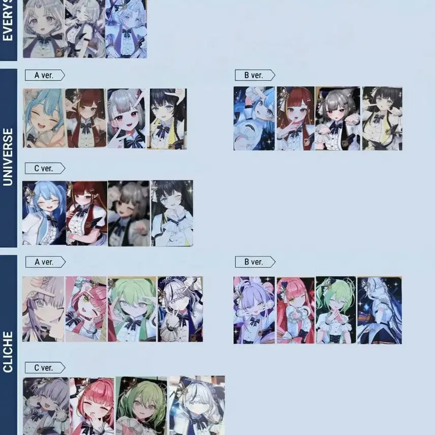 [BUNJANG] Stellive Album Photocard Version A, B, C / [모든 포카 보유] 스텔라이브 앨범 A B C 포토카드 버전별