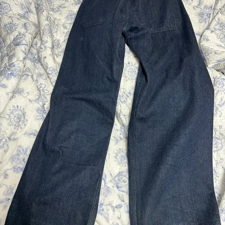[BUNJANG] Hatching Room Wide Curve Jeans Indigo / (3) 해칭룸 와이드 커브진 인디고