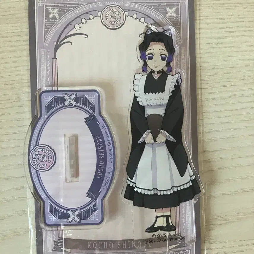 [BUNJANG] Demon Slayer Shinobu Kocho Q pot Cafe Acrylic Stand / 귀멸의 칼날 코쵸우 시노부 Q pot 카페 아크릴 스탠드