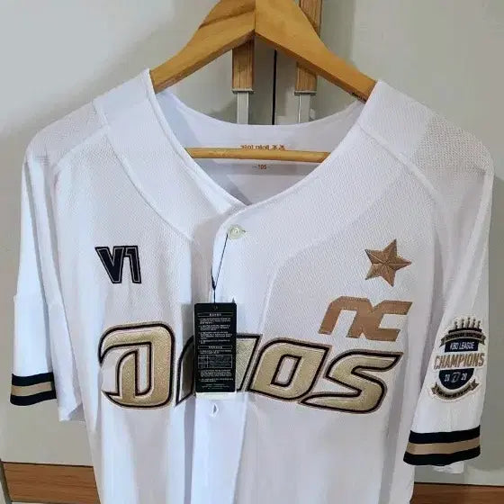 [BUNJANG] NC Dinos 2020 Championship Jersey (Home) - Gu Chang-mo 