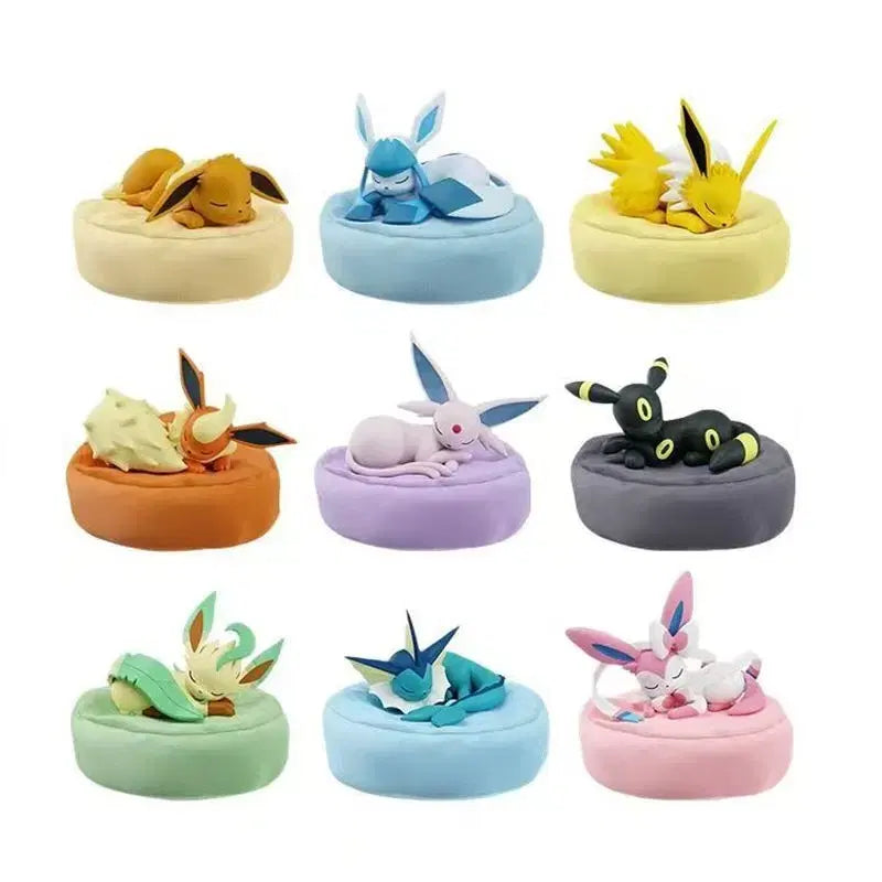 [BUNJANG] Pokemon Sleeping Eevee Figure Jolteon / 포켓몬 잠자는 이브이 피규어 쥬피썬더