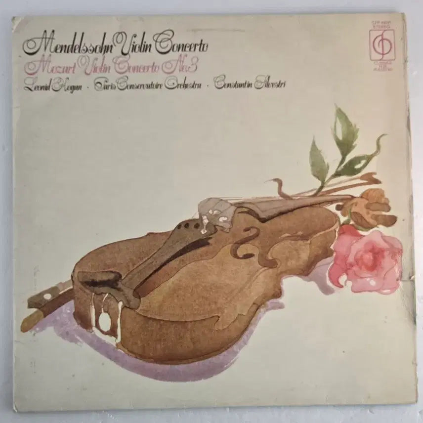 [BUNJANG] Leonid Kogan Mendelssohn &amp; Mozart Violin Concertos LP (EMI &
