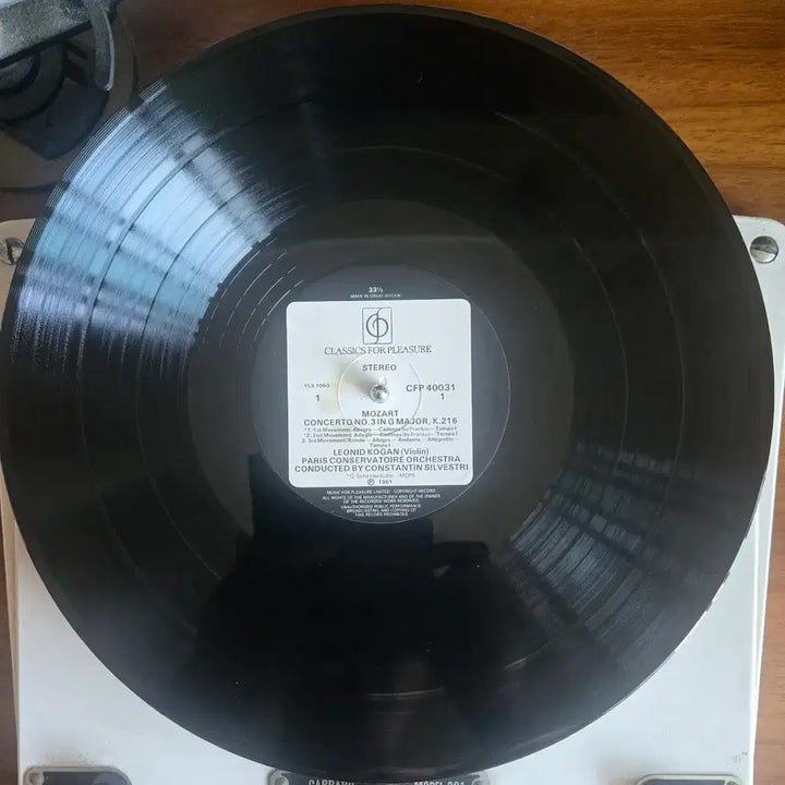 [BUNJANG] Leonid Kogan Mendelssohn &amp; Mozart Violin Concertos LP (EMI &