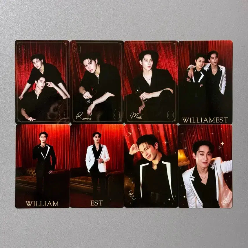 [BUNJANG] Williamest GMMTV MAT Photocard Bundle Set / gmmtv 찌엠 윌엣 윌리엄에스트 williamest MAT 포카