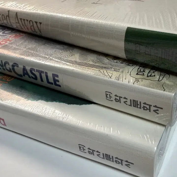 [BUNJANG] Ghibli Art Book 3-Volume Bundle (Unsealed) / (미개봉)지브리 아트북 3종 일괄 학산문화사