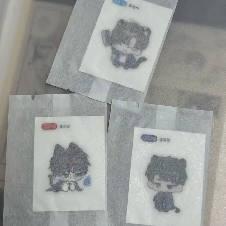 [BUNJANG] Ghost Story Commute Sticker Set / 괴담출근 띠부씰 세트 판매 양도