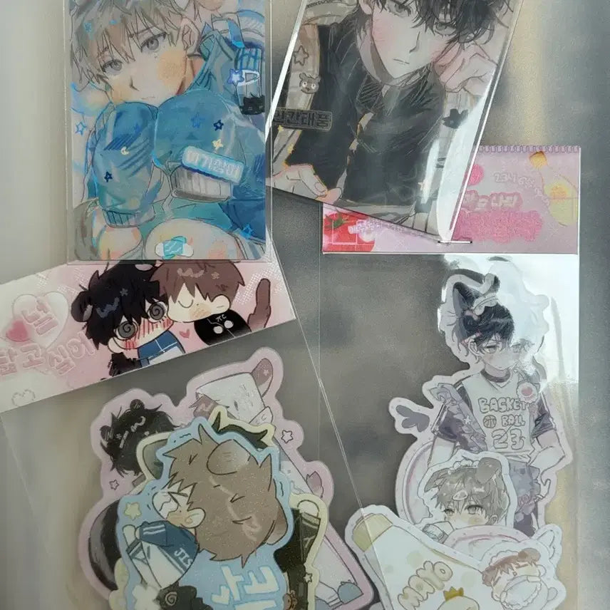 [BUNJANG] Garbage Time Maid Photocard Sticker Set / 가비지타임 메이드 포카 스티커 세트 판매 양도