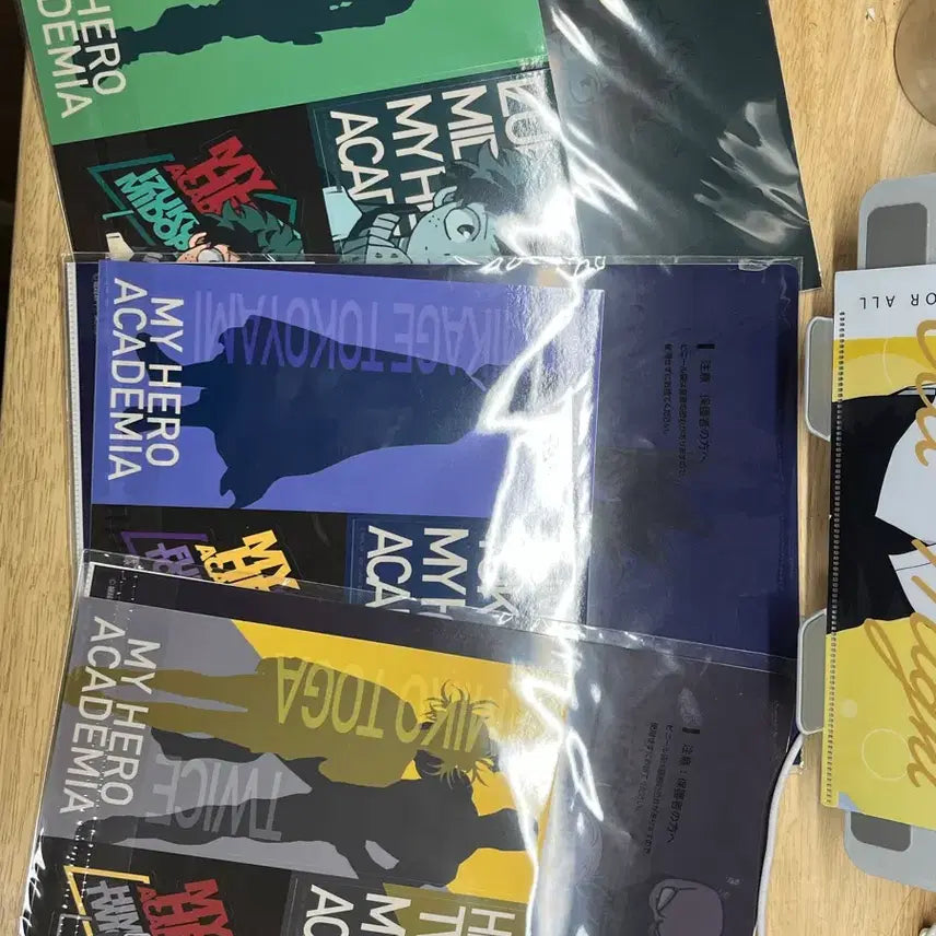 [BUNJANG] My Hero Academia Clear File Goods Ichiban Kuji Sealed / 나히아 클리어파일 제일복권 하위상 굿즈 미개봉 토코야미,미도리야,토가 등