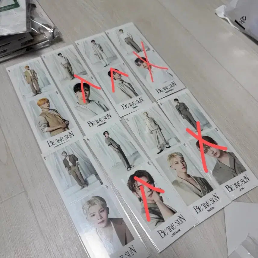 [BUNJANG] SEVENTEEN B THE SUN Two-Cut Photocard / 세븐틴 비더썬 투컷포토 승관