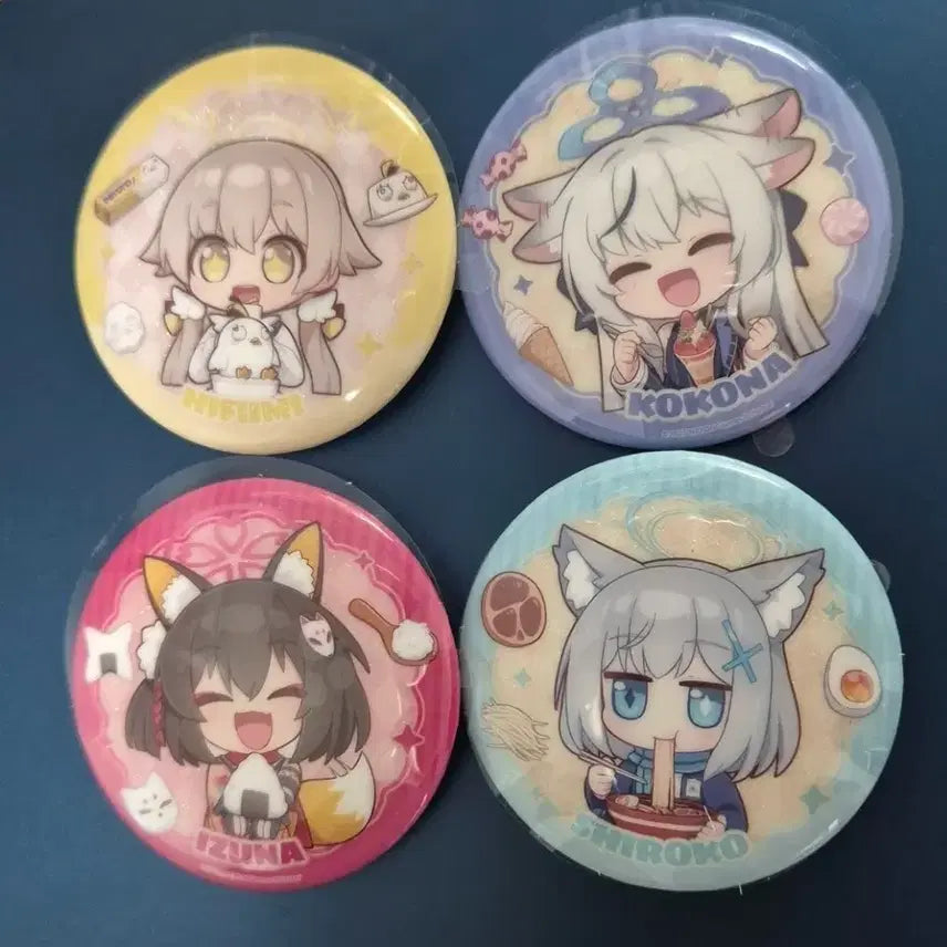 [BUNJANG] Blue Archive Character Can Badge Set / 블루아카이즈 캔뱃지