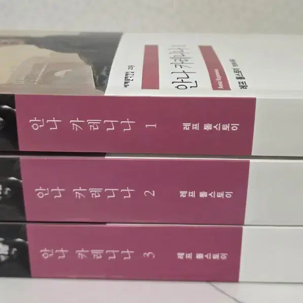 [SOLD OUT] 민음사 세계문학전집 안나 카레니나 3권 세트 책