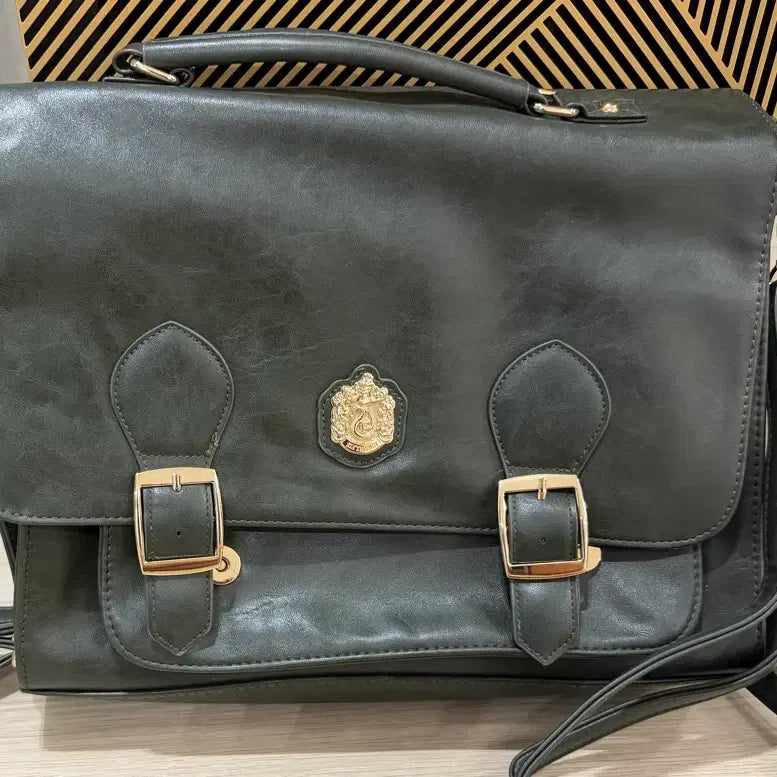 [BUNJANG] Warner Bros. Harry Potter Studio Slytherin Flapper Bag / 해리포터스튜디오 정품 슬리데린 FLAPPER 가방