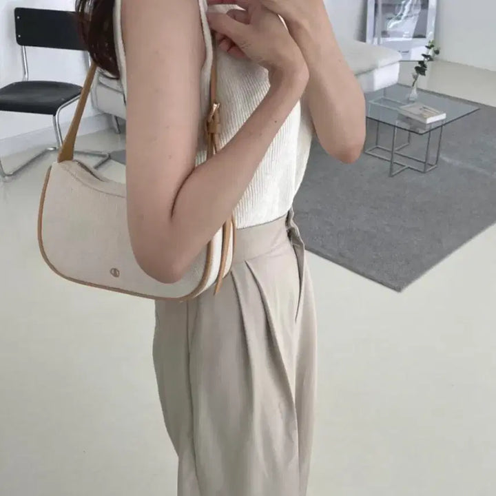[BUNJANG] Standoil Bow Bag Mini Cotton Beige / 스탠드오일 보우백 미니 코튼베이지