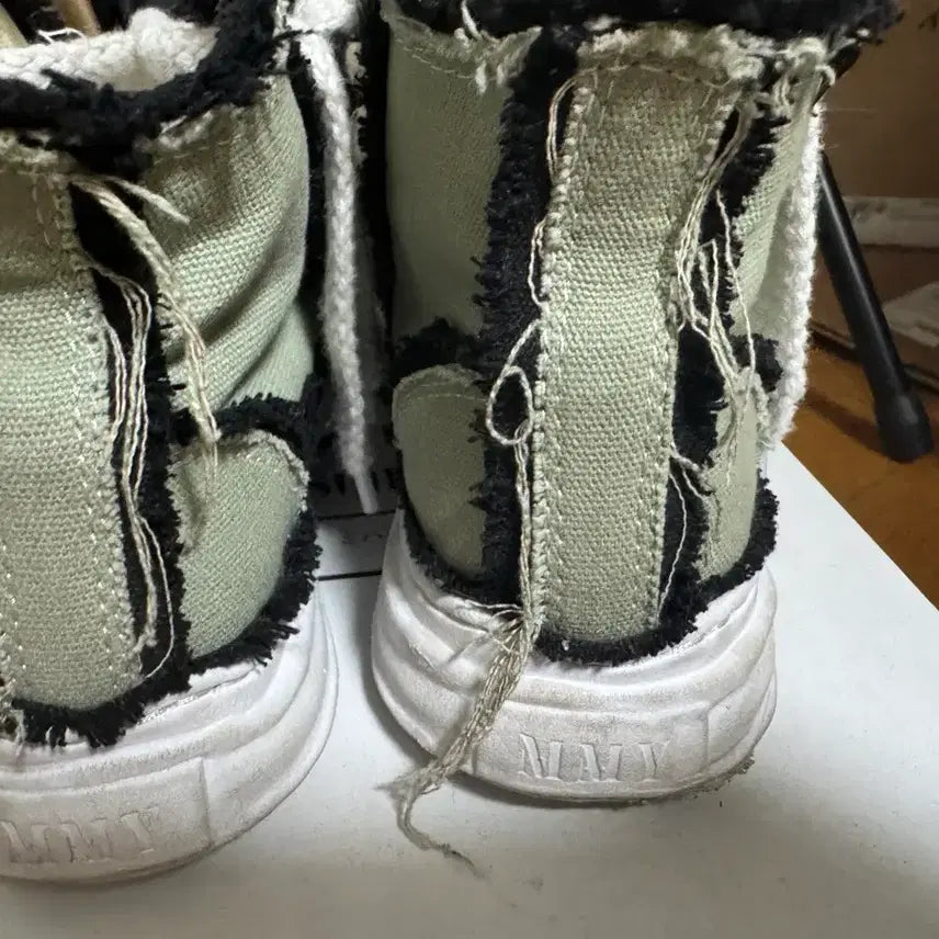 [BUNJANG] Mihara Yasuhiro High Top Shoes / 미하라 야스히로 하이탑 신발