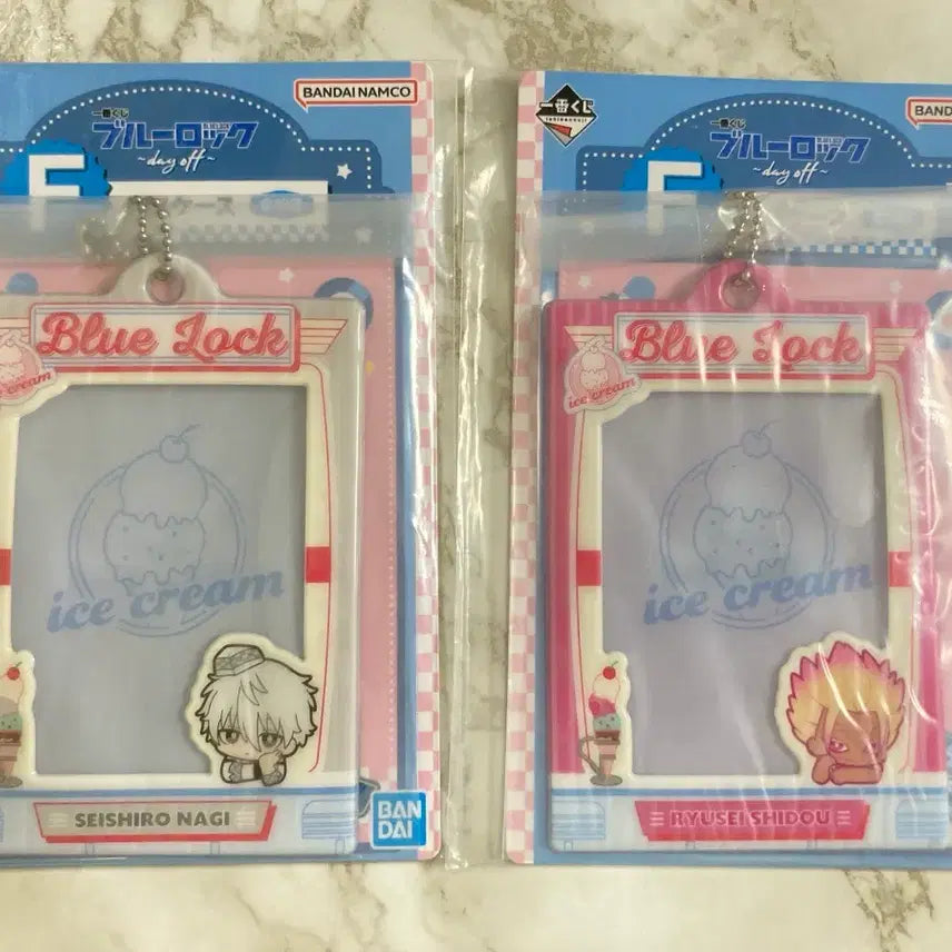 [BUNJANG] Blue Lock Nagi Seishiro &amp; Shido Ryusei Photocard Holder Ichiban Kuji Prize F / 블루록 나기/시도 포토카드 홀더 제일복권 F상