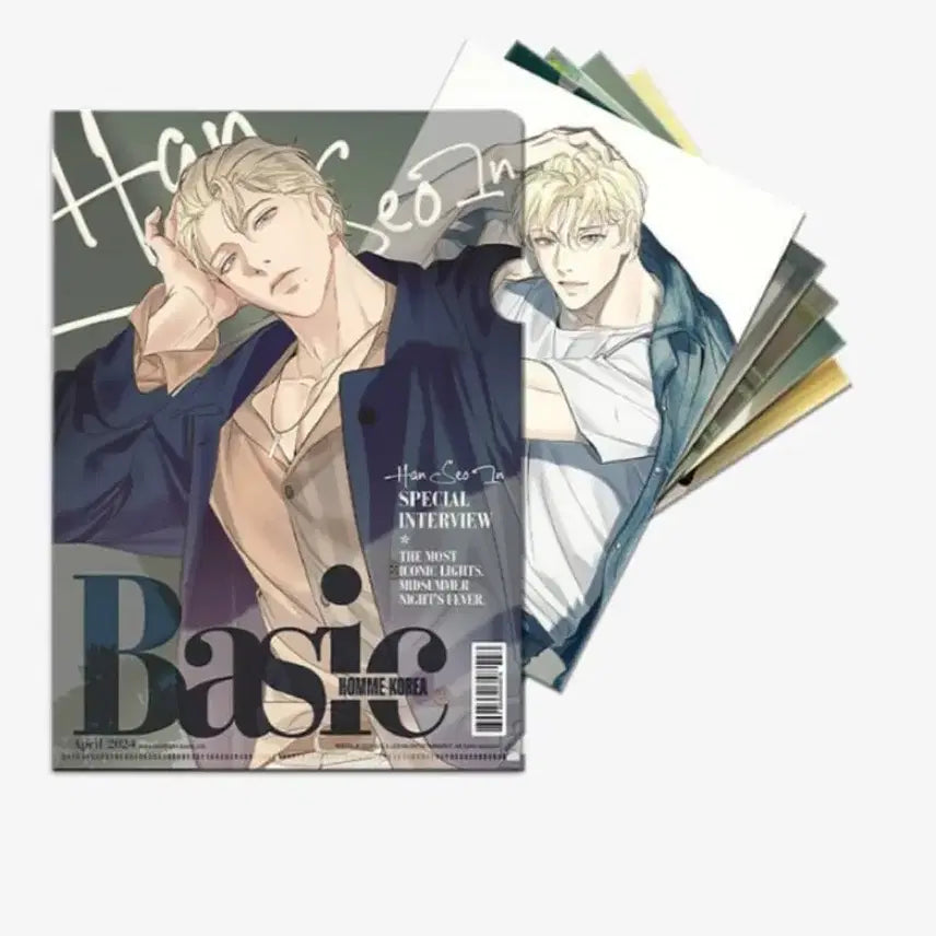 [BUNJANG] Backlight Han Seoin Photobook Scrap File Sealed / 미개봉) 백라이트 한서인 화보 스크랩 파일 레봄