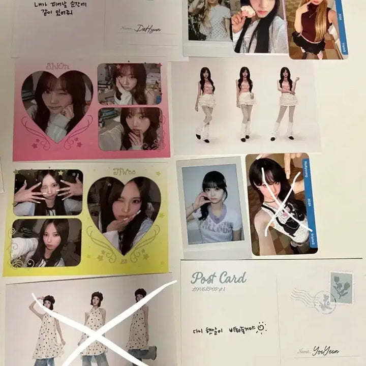 [BUNJANG] TripleS Assemble24 Object Photocard, Postcard / 트리플에스 assemble26 앨범 구성품 폴라 엽서 오브젝트 교환