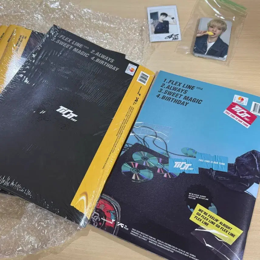 [BUNJANG] TIOT TFN FLEX LINE Album Photobook Included (Sealed) / TFN FLEX LINE 앨범 포토북 포함